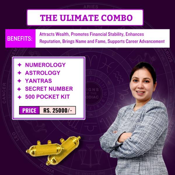 Numerology Astrology Yantras Secret number 500 pocket kit